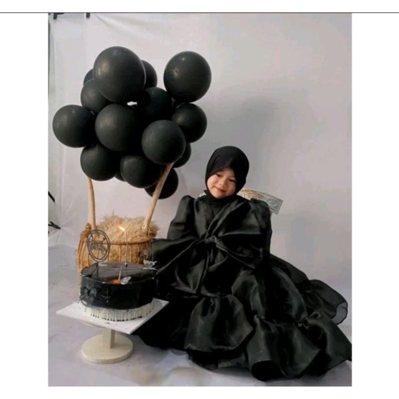 Gaun Pesta Anak Perempuan Organza/dress ulangtahun/gamis carnaval fashion show/gaun dress