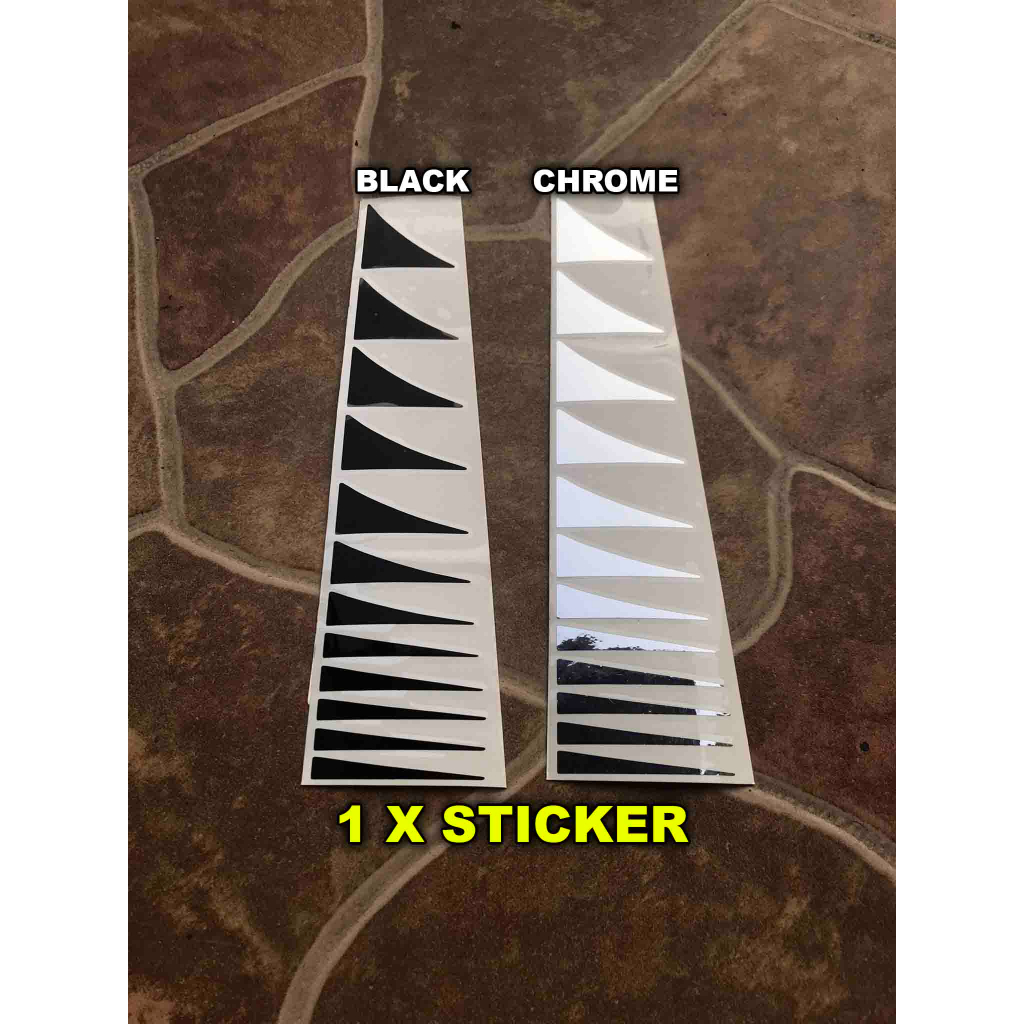 Shark Fin Sticker Inlay Gitar Fretboard Elektrik Guitar Electric Fingerboard Decal Akustik Nylon