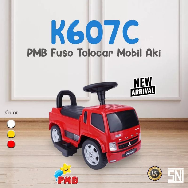 Mainan MOBIL TRUK AKI ANAK/Tolocar Mobil Truk Aki PMB K607C