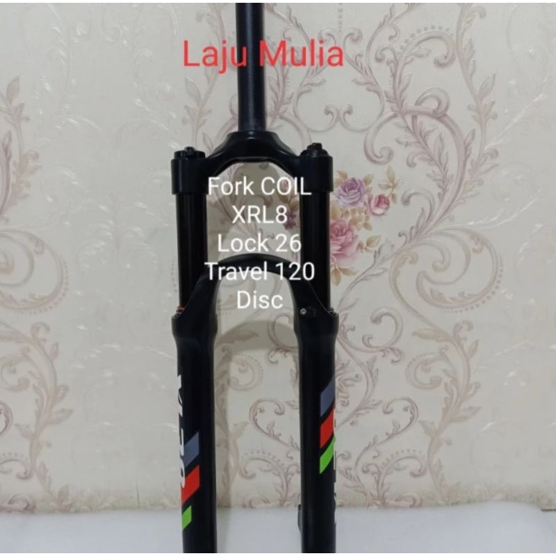 FORK 26 COIL XRL8 TRAVEL 120