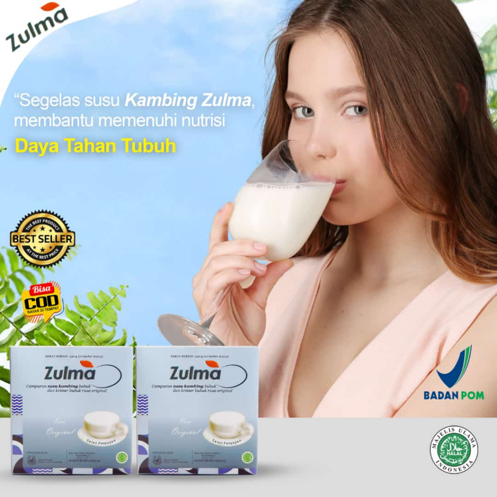 

ZULMA Susu Kambing Asli Original Alami Membantu Mengatasi Diabetes Kering/Basah dan Menurunkan Gula Darah Tinggi