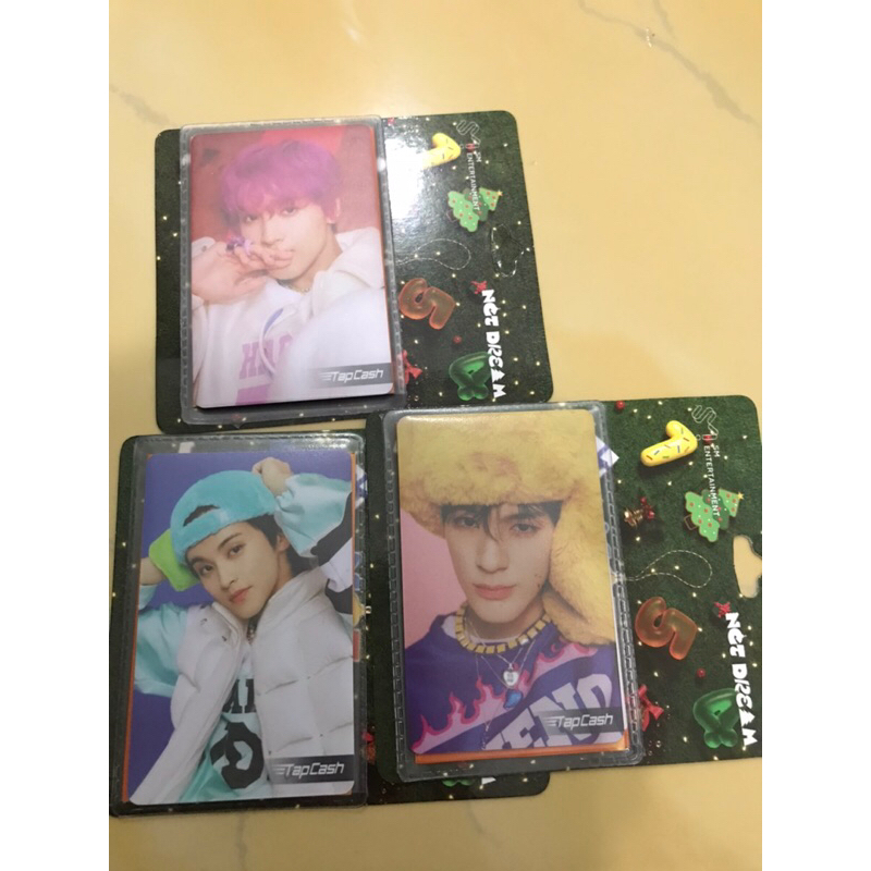 [Ready Stock] Tapcash NCT Dream Mark Renjun Jeno Haechan Jaemin Chenle Jisung