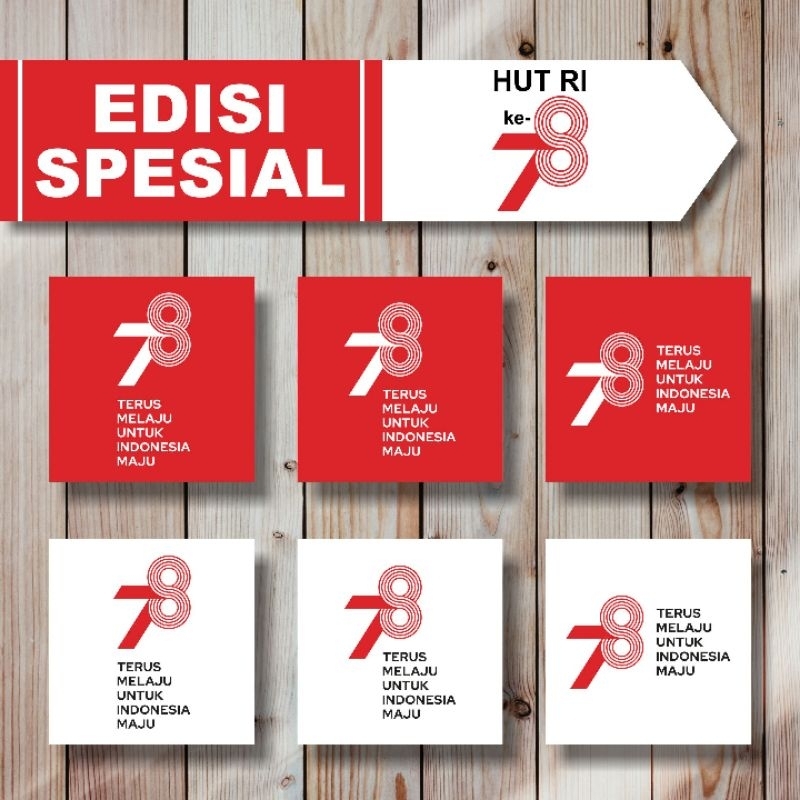 

STIKER MERAH PUTIH STIKER KEMERDEKAAN STIKER HUT RI MURAH ISI 50 PCS