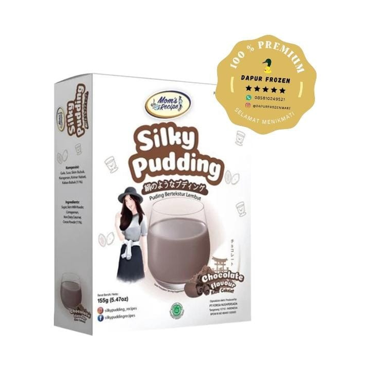 

Silky Puding Rasa Coklat 155gr