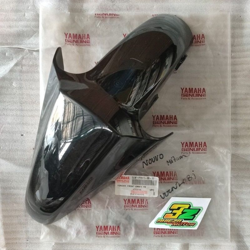 Spakbor slebor depan Nouvo Nuvo Lele 5LW hitam YB original baru YGP nos / 5LW-F1511-00-33