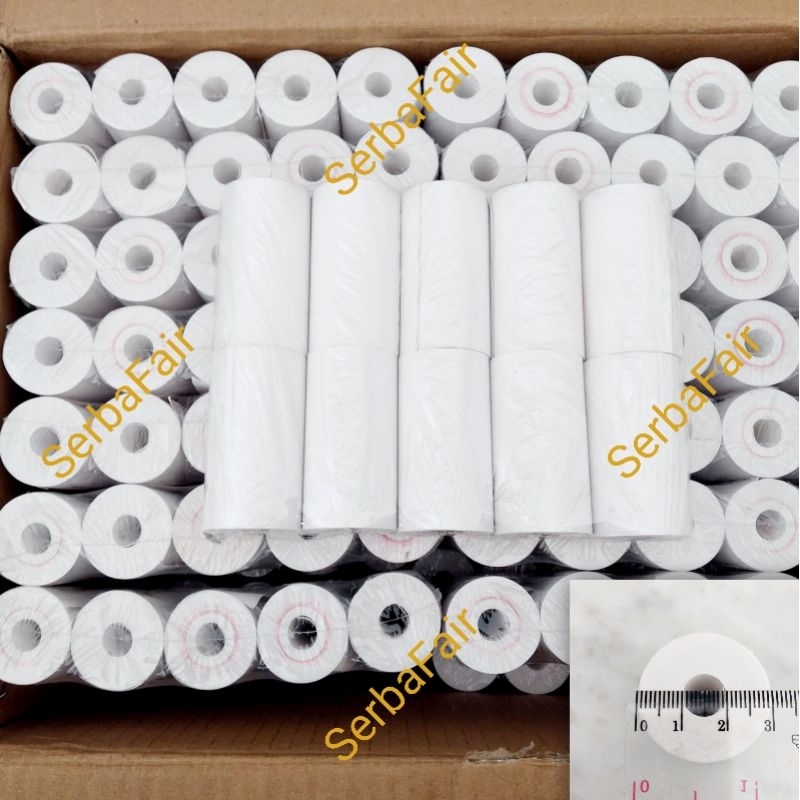 

Kertas Thermal Struk Kasir 57 x 30 Coreless / Print Register / MURAH isi BANYAK / TERMURAH