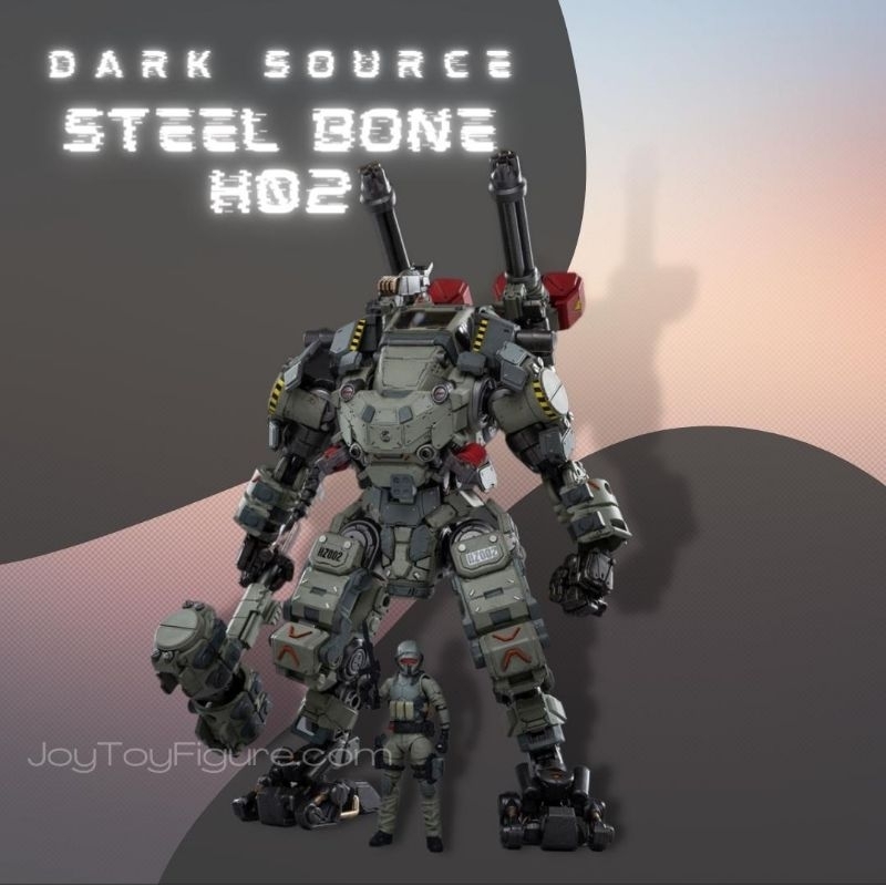 JOYTOY 1/25 Dark Source JT1064 Steel Bone H02 Firepower Mecha