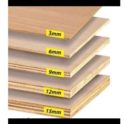 Potongan Triplek custom Alas akuarium dll