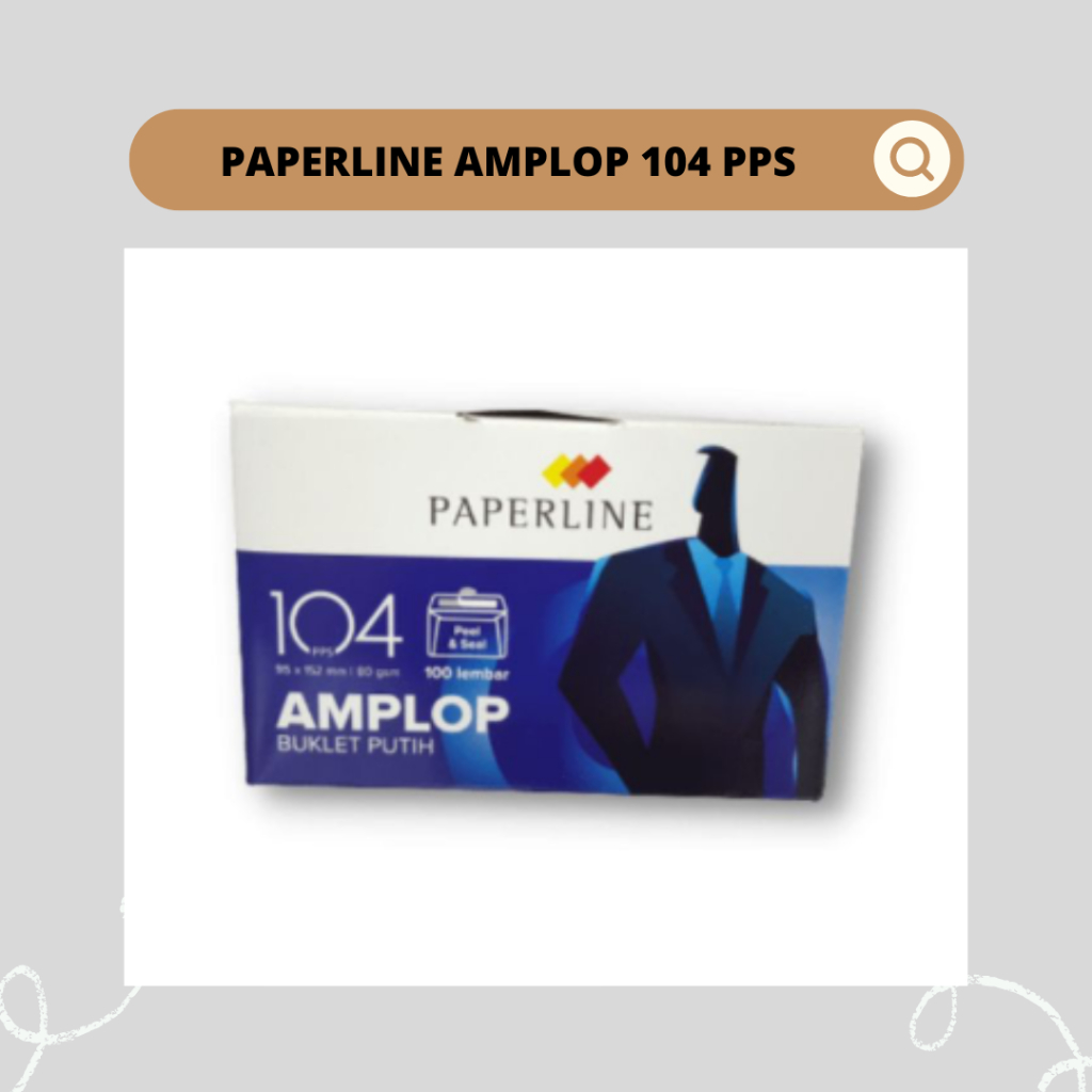 

PAPERLINE AMPLOP 104 PPS