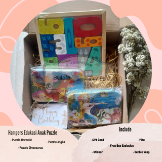 

Hampers Kado Mainan Edukasi Anak Gift Box Puzzle Animals Metode Belajar Anak