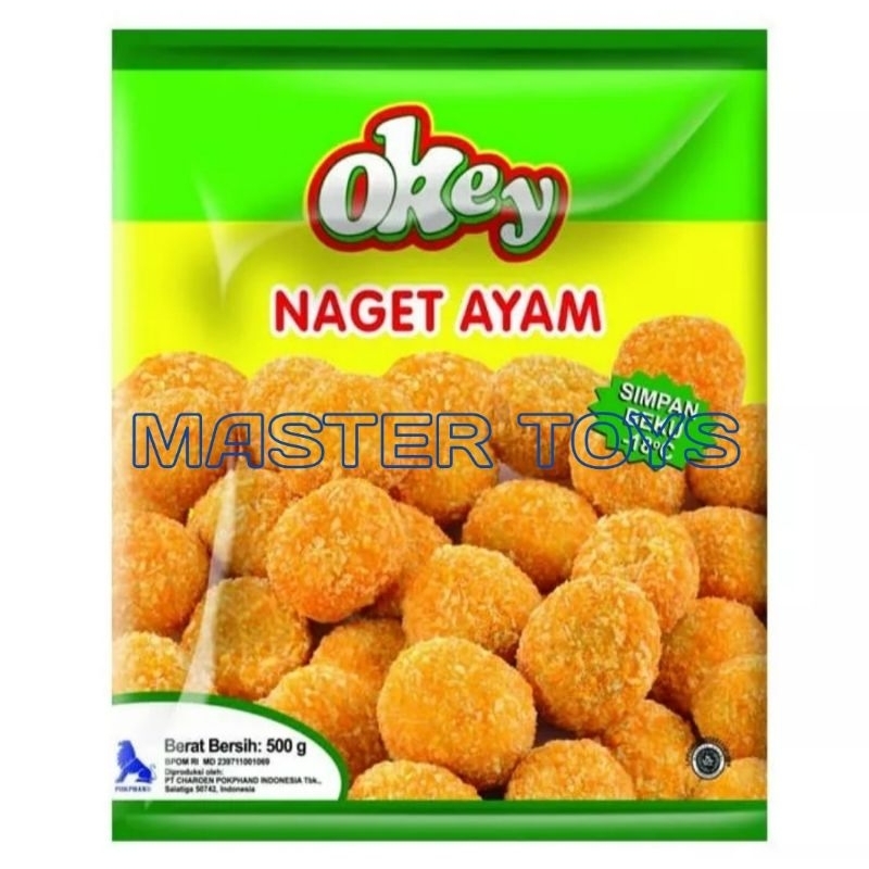 

Okey Naget Ayam 500gr Chicken Nugget