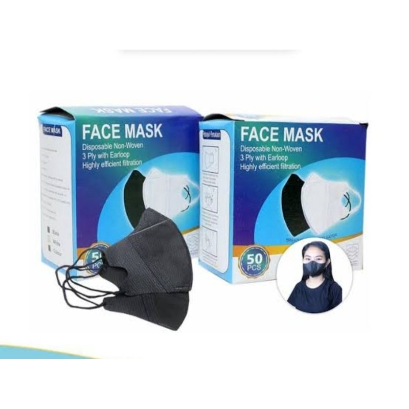 Masker Duckbil 1dus  isi 50pcs
