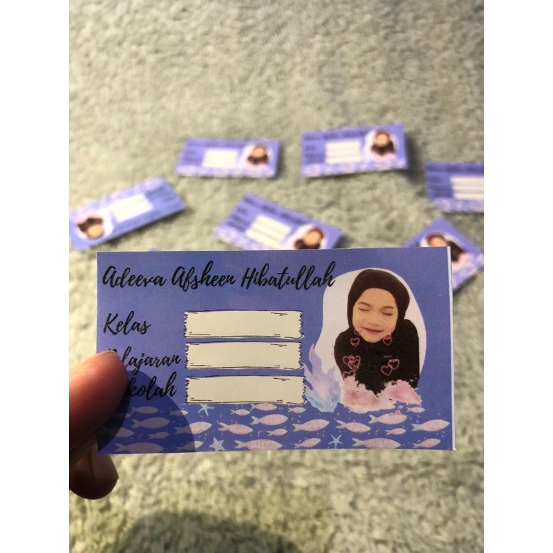 

Sticker Label Nama Buku (Isi 40pcs) Desain Semaunya