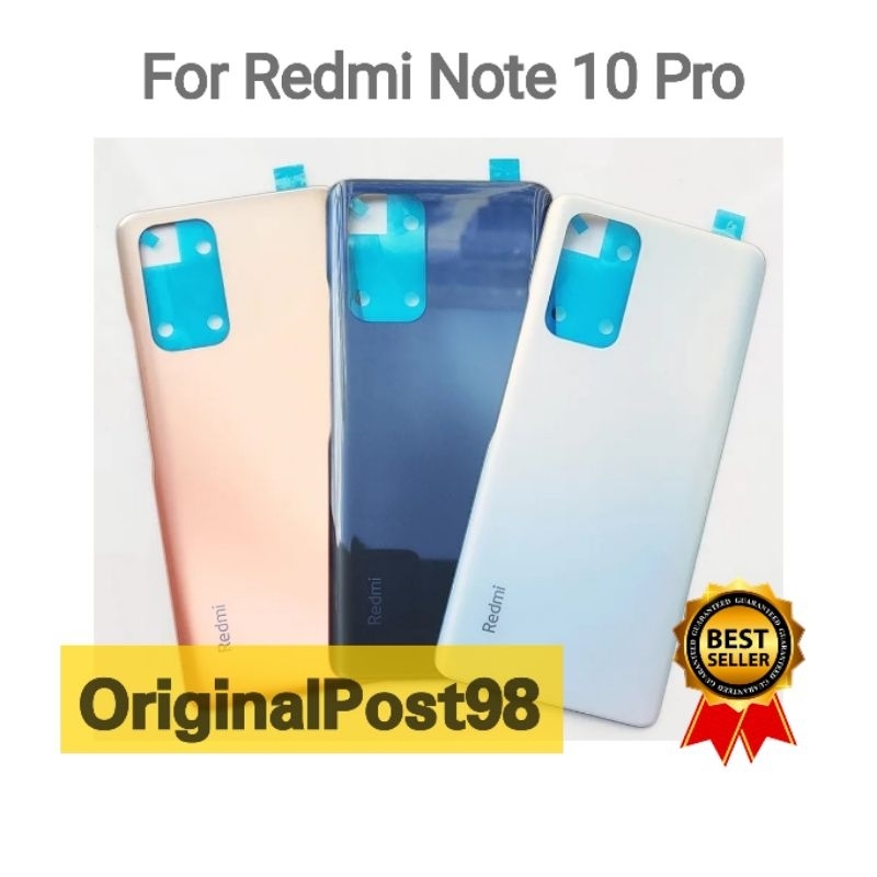 Redmi Note 10 Pro Note10 Pro Backdoor Back Cover Casing Tutup Baterai