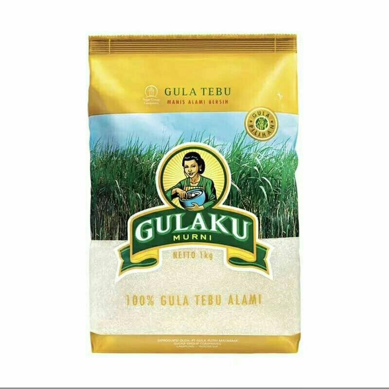 

Gula Kemasan Tebu Alami Merk Gulaku 1 KG