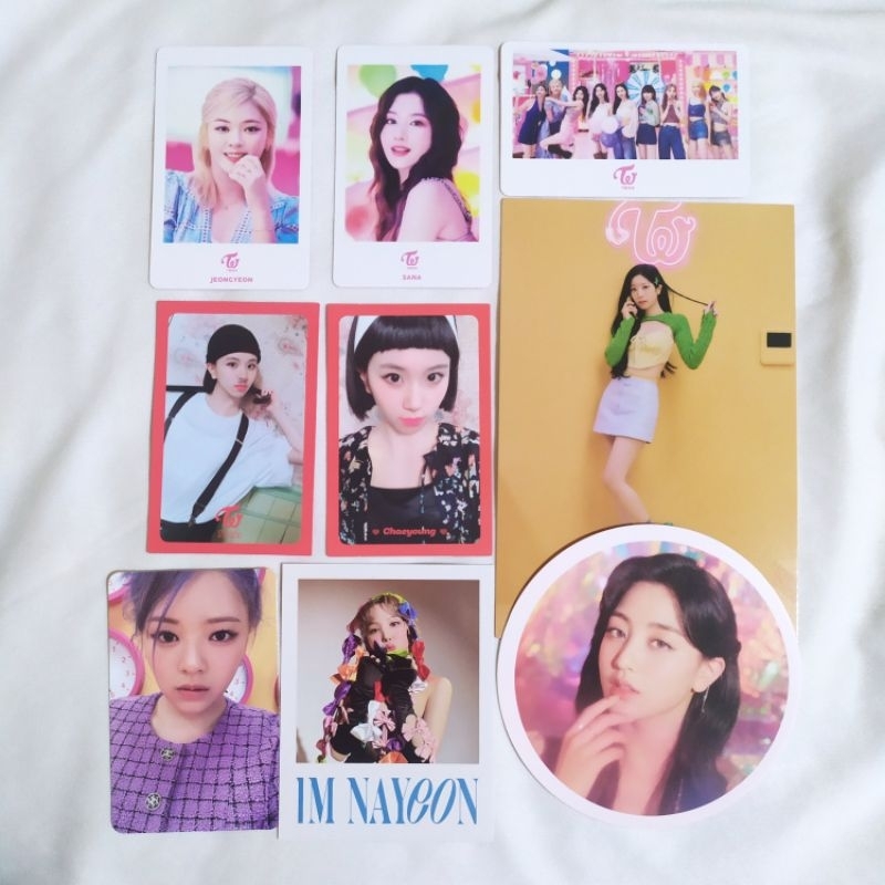 Twice Photocard Official Clearance Sale / Nayeon Jeongyeon Momo Sana Jihyo Mina Dahyun Chaeyoung Tzu