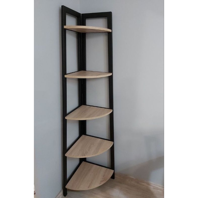 rak sudut besi minimalis