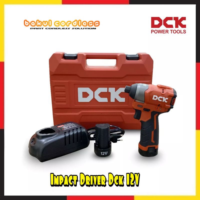 Dck Impact Driver DCK Cordless Brushless 12V DCK KDPL04-8EK