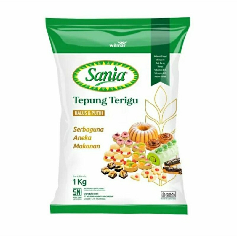 

tepung terigu sania 1kg