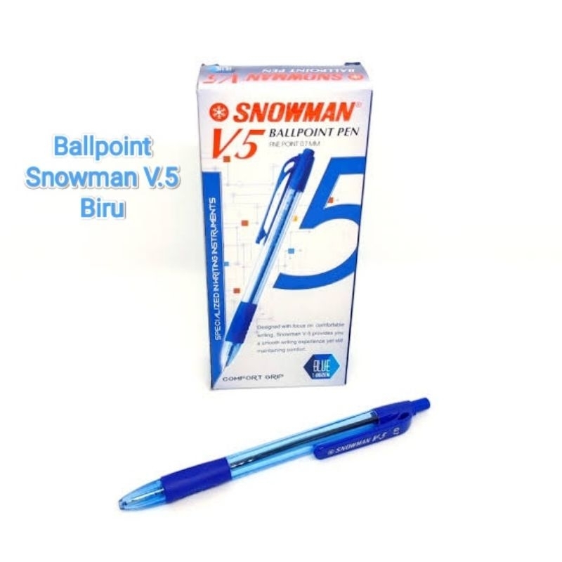 

Ballpoint Snowman V.5 - Biru