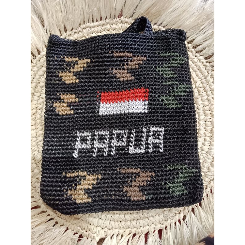 TAS DORENG PAPUA ABRI / TAS ABRI PAPUA / TAS MOTIF ABRI / TAS TENTARA / TAS NOKEN TENTARA / TAS PAPU