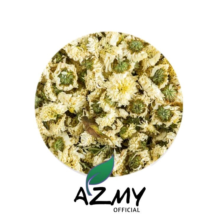 

PREMIUM WHITE ROYAL CHRYSANTHEMUM FLORAL TEA TEH BUNGA KRISAN PUTIH KEMBANG FLOWER EDIBLE