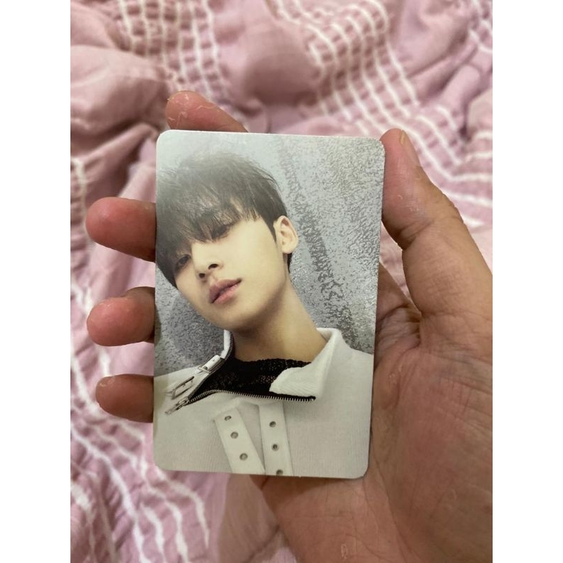 Pc photocard mingyu shadow face the sun seventeen