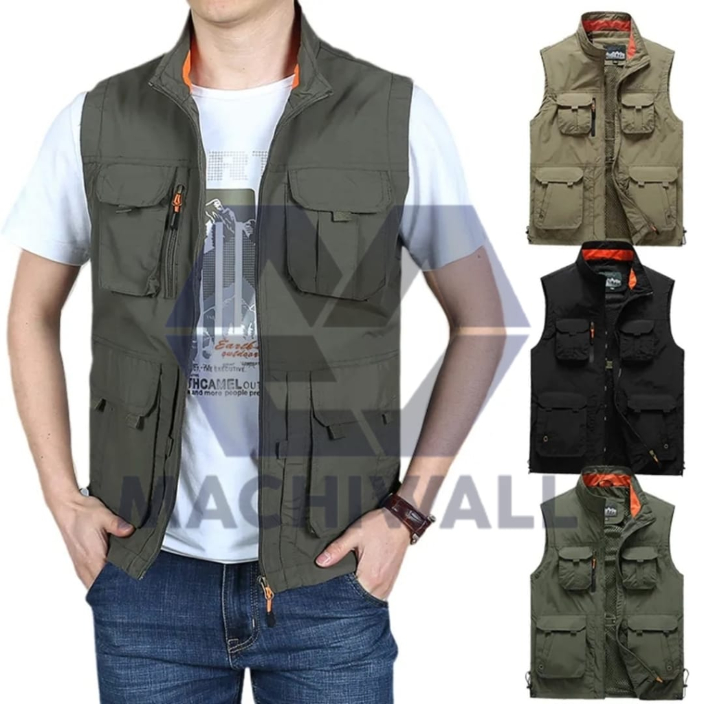 JAKET ROMPI PRIA ROMPI TERBARU VEST PRIA