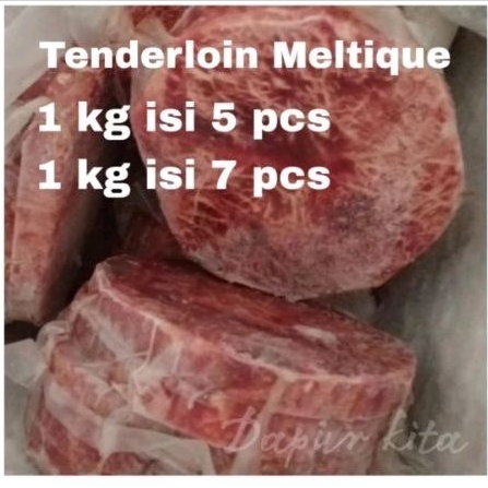 Tenderloin meltique wagyu beef steak 1 kg