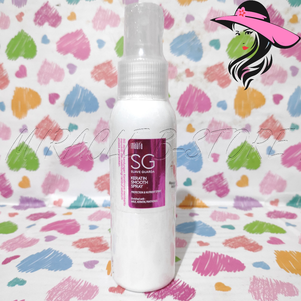 INAURA SUAVE GUARDA (SG) 100 ML SPRAY KERATIN SMOOTH VITAMIN RAMBUT TAHAN PANAS / CATOK