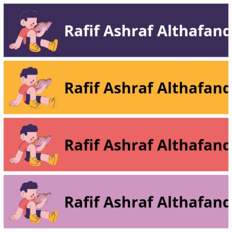 

stiker pensil/pulpen