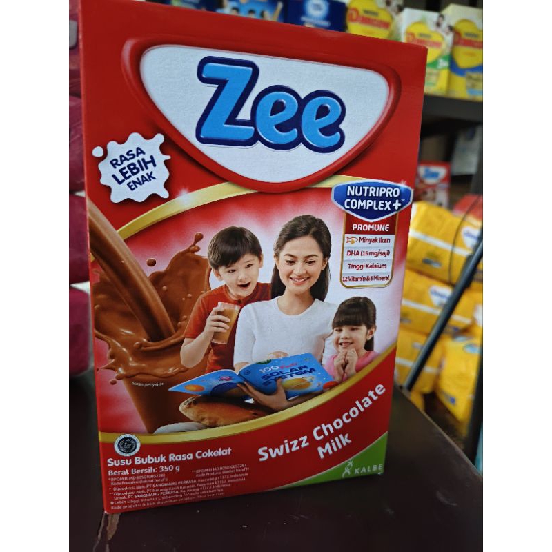 

ZEE nutripro complex 350g swizz chocolate milk rasa lebih enak