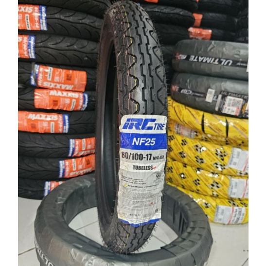Ban Motor IRC 80/100 ring 17 Tubeless Original untuk motor Verza MegaPro