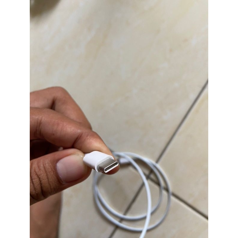 kabel iphone type c original bekas copotan iphone 12