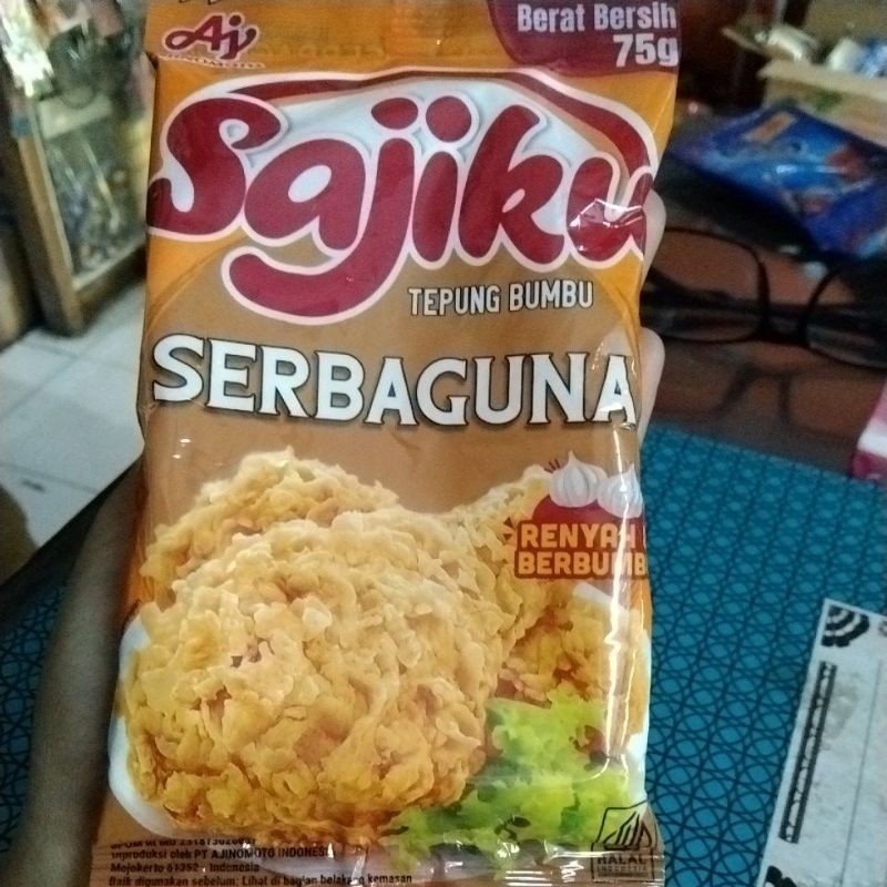 

Sajiku tepung bumbu serbaguna 75 g x 10