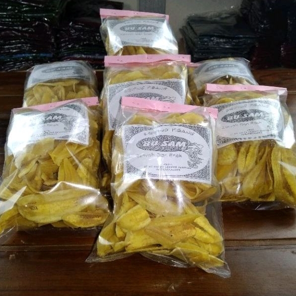 

Keripik pisang - Sriping gedang Original alami 250g