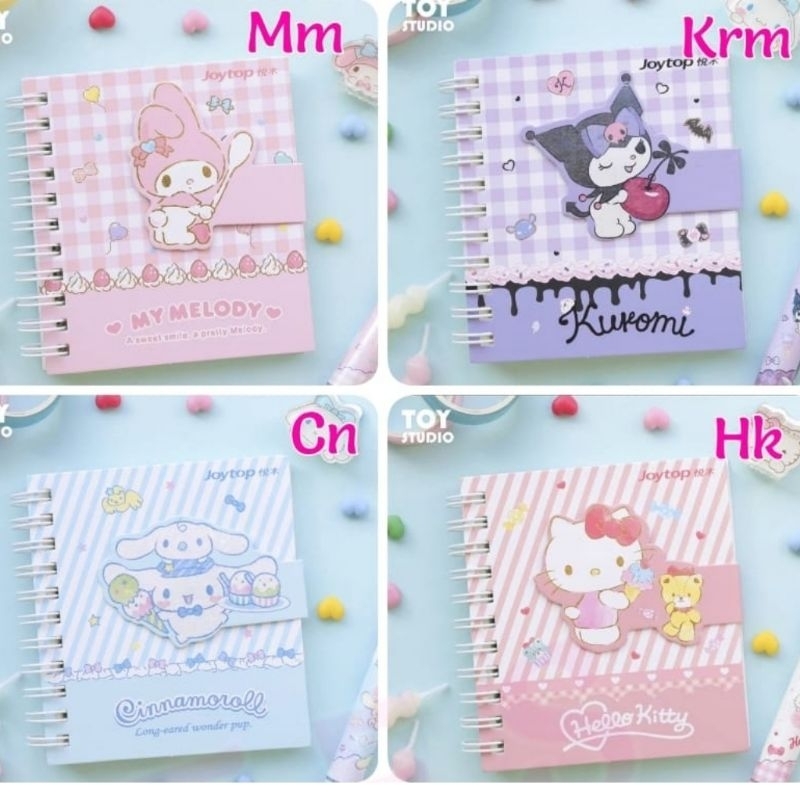 

CL Memo Clip Kitty Melody Kuromi Cinamoroll ori
