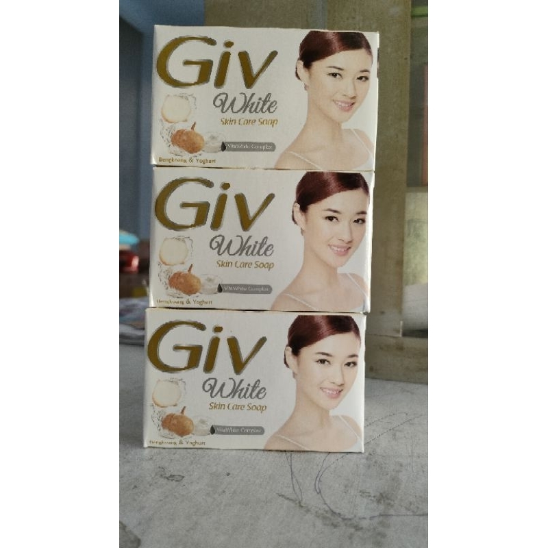 Giv white bengkoang Giv hijab / sabun batang Giv