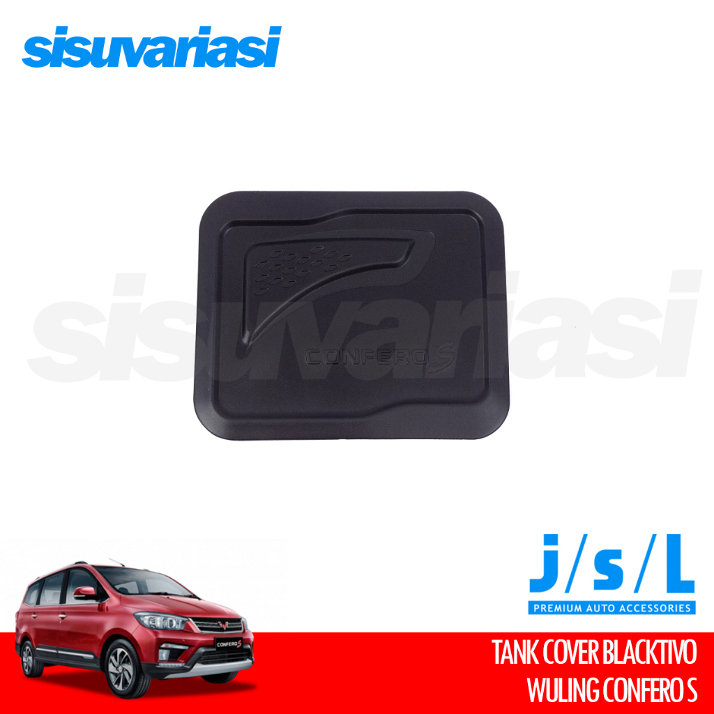 Wuling Confero S Aksesoris JSL Tank Cover Bestivo Hitam Blacktivo