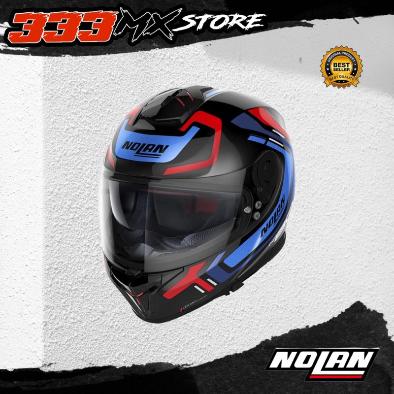 HELM NOLAN N808 ALLY N-COM BLACK 39 HELM MOTOR NOLAN80.8 ORIGNAL ITALY