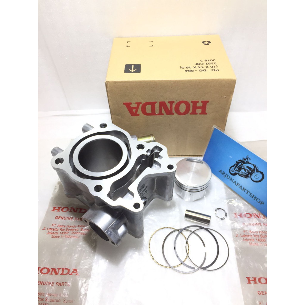 BLOK CYLINDER SILINDER BLOK SEHER + PISTON VARIO 125 OLD VARIO 125 LED TAHUN 2013 2014 2015 2016 201