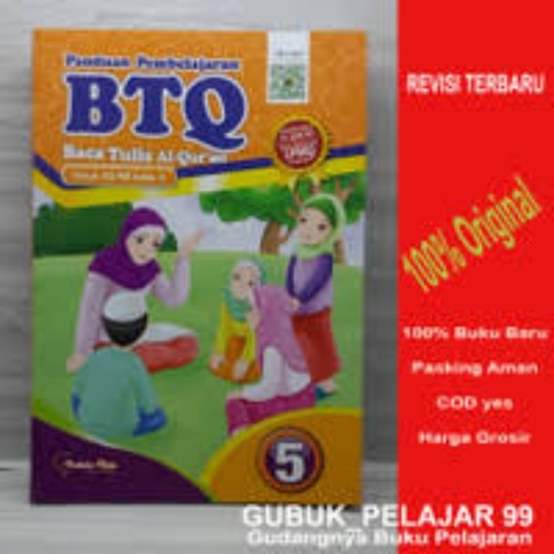 BTQ KELAS 5 BY PUSTAKA MULIA BUKU ORI