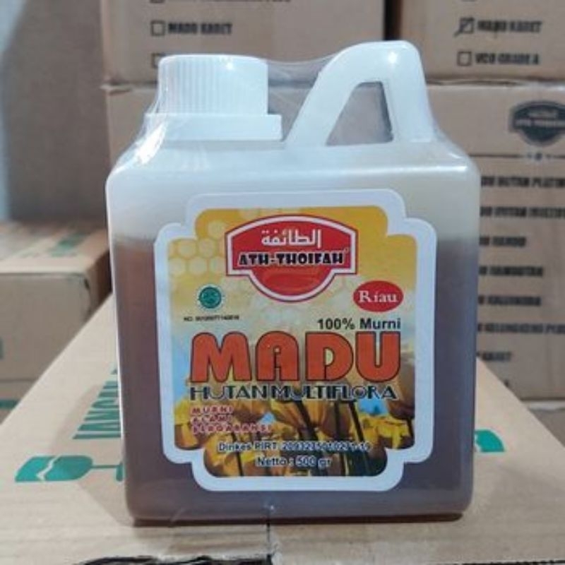

Madu Hutan Multiflora 500 gr Thoifah