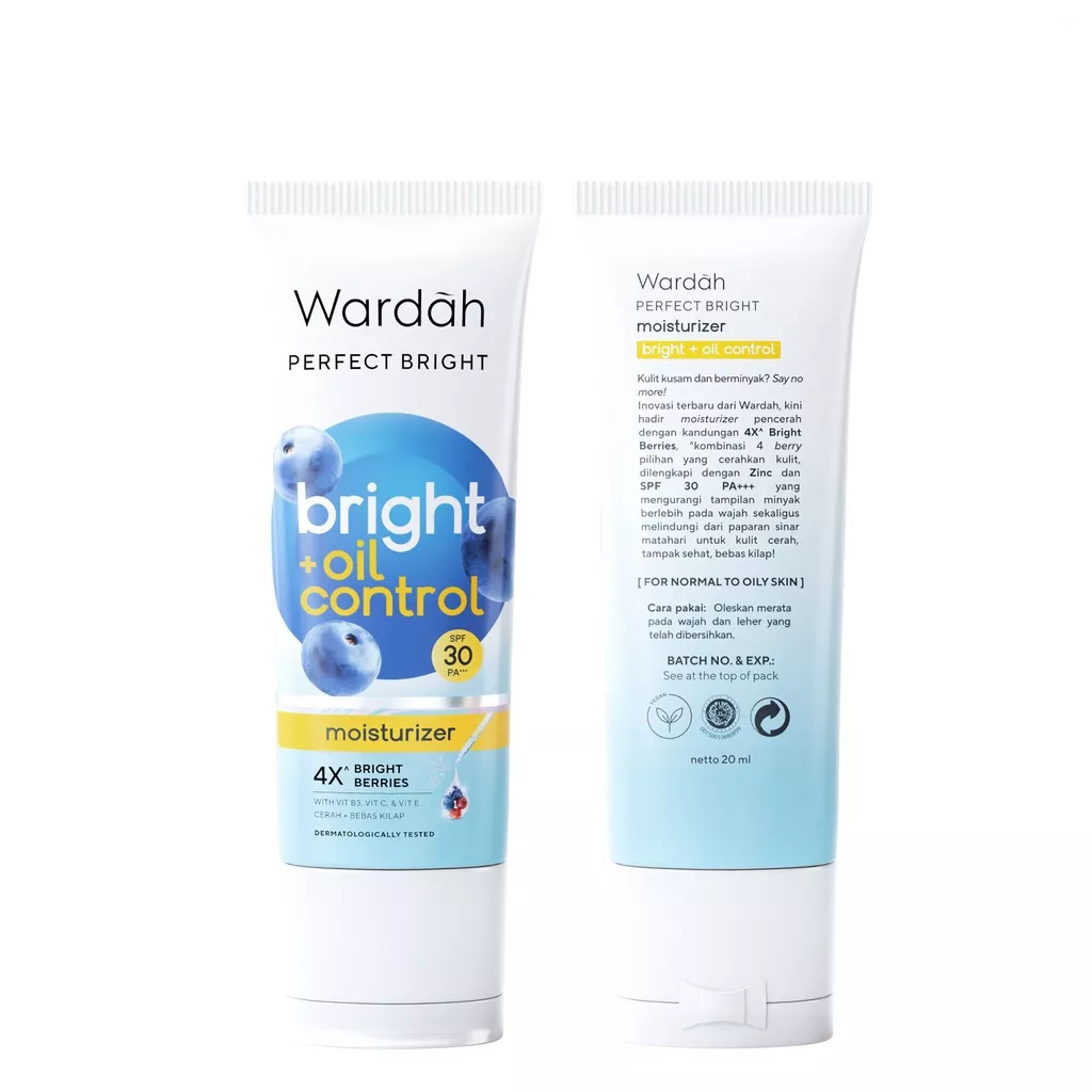 Wardah Perfect Bright Oil+Control Moisturizer SPF 30PA+++ 20ml