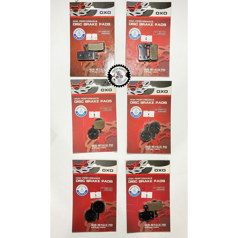 Kampas rem brake pad oxo sepeda