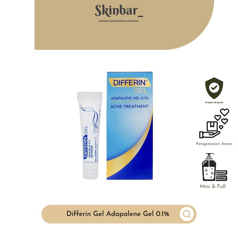 Differin Gel Adapalene Gel 0,1% Adapalene (Share)