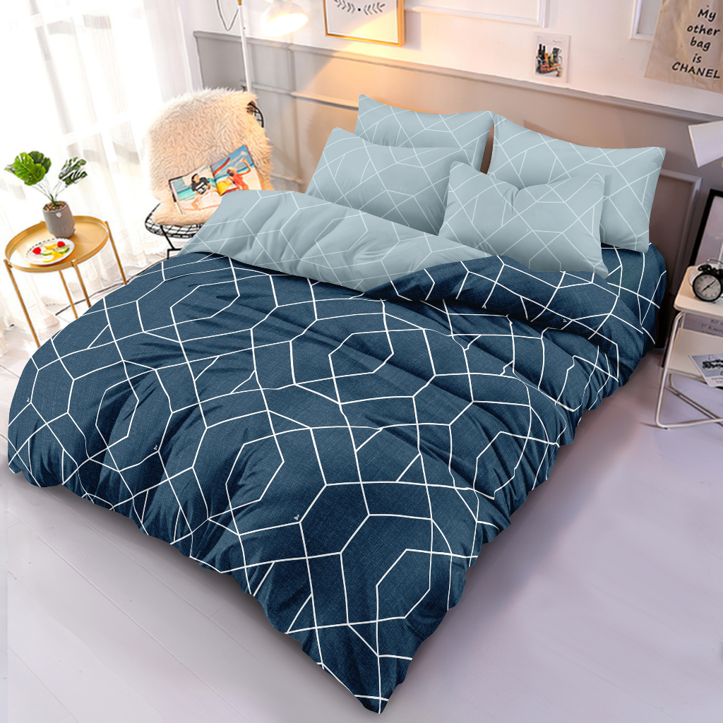 Illusions - Bed Cover Set King 180x200 Tinggi 20 Rumbay - Hansel