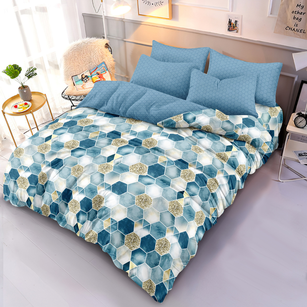 Illusions - Bed Cover Set King 180x200 Tinggi 20 Rumbay - Kirana