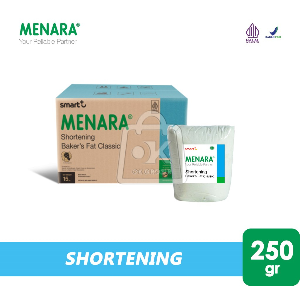 

Menara Baker's Fat Classic / Shortening Buttercream (250 gr)