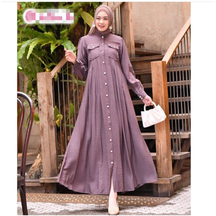 gamis wanita terbaru 2023 gaun pesta kondangan dress wanita muslimah gamis kekinian simple dan elega